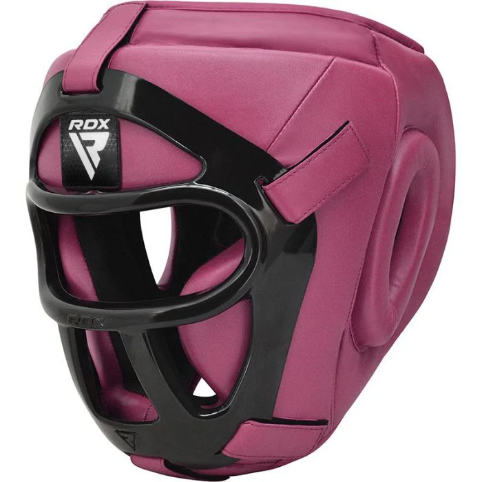 RDX T1 Fejvédő Eltávolítható Arcvédő Ráccsal pink